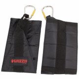 Пeтли Бepeшa GRIZZLY Deluxe Hanging Ab Straps нейлон/черный