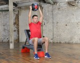 Медицинский мяч с рукоятками Reebok, 7 кг