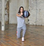 Медицинский мяч с рукоятками Reebok, 8 кг