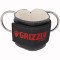 Ремень на лодыжку GRIZZLY Fitness Ankle Cuff Strap 7,5 см, кожа