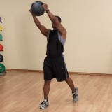 Медицинский мяч с рукоятками 18LB / 8.15 кг (черный) Body-Solid BSTDMB18