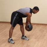 Медицинский мяч с рукоятками 18LB / 8.15 кг (черный) Body-Solid BSTDMB18