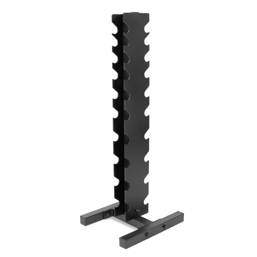 Набор хромированных гантелей BRONZE GYM 1-10 кг (10 пар) в комплекте со стойкой