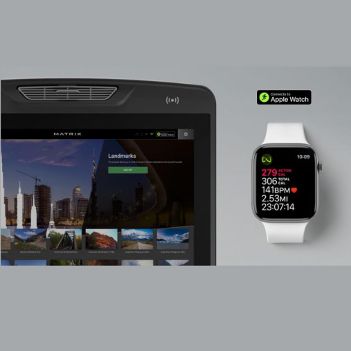 Степпер Matrix Endurance. Консоль Touch Base