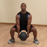 Медицинский мяч с рукоятками 25LB / 11.25 кг (черный) Body-Solid BSTDMB25