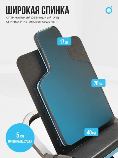 Жим ногами/Гакк-присед OXYGEN FITNESS HADLEY