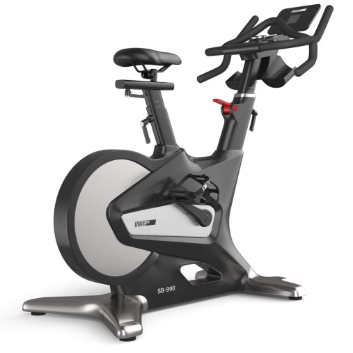 Спин-байк UNIX Fit SB-990 PRO велотренажер коммерческий с питанием от генератора