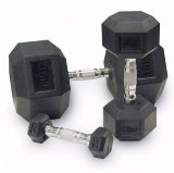 Гантели обрезиненные Body-Solid SDR42.5 (2х42.5 кг)